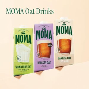 MOMA Barista Oat Drink - 6 x 1L - 100% Plant Based Vegan